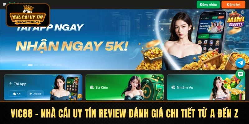 VIC88 - Nhà Cái Uy Tín Review Đánh Giá Chi Tiết Từ A Đến Z